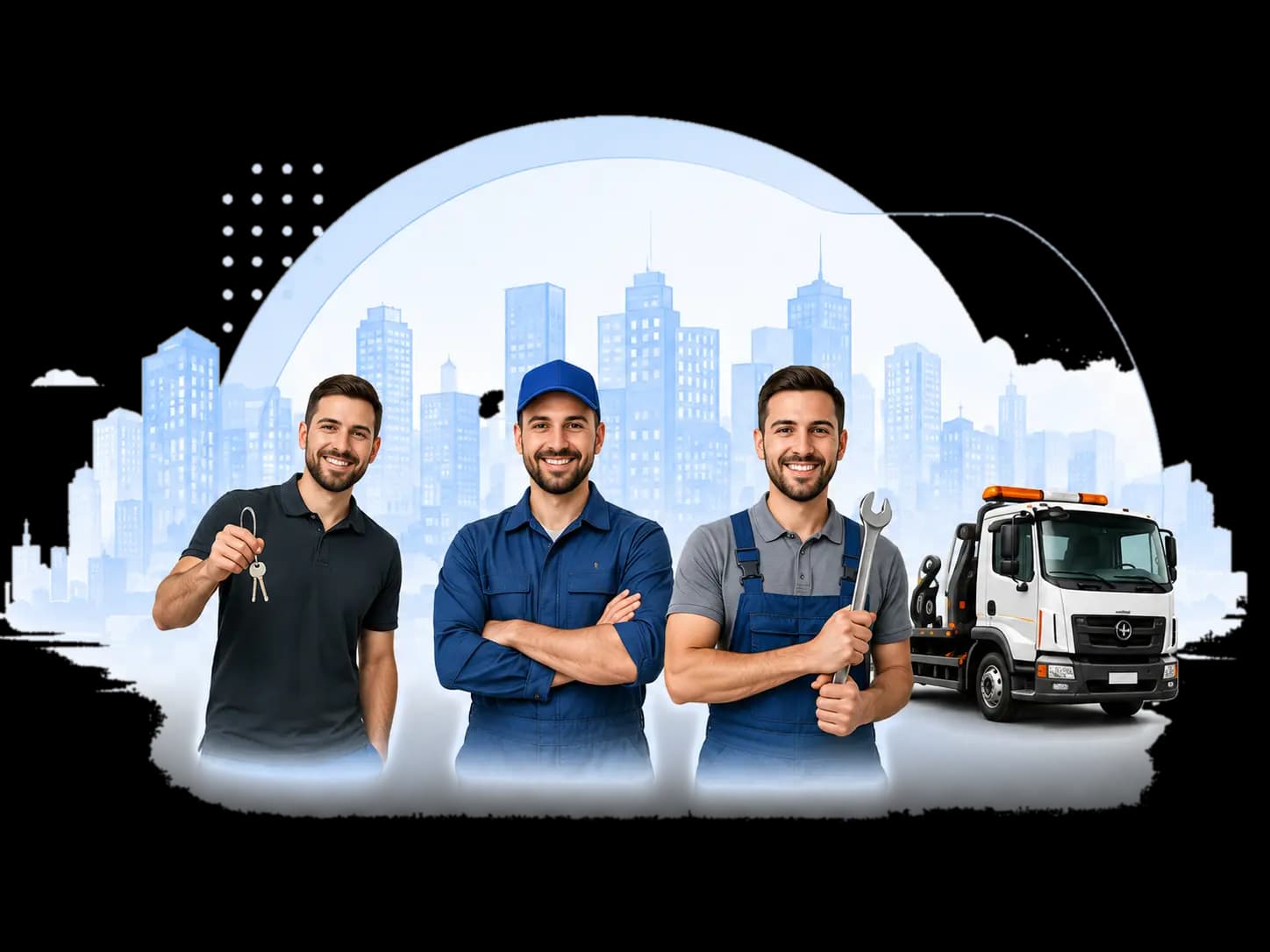 Doğrulanmış çilingir, elektrikçi, su tesisatçısı ve oto çekici hizmet verenleri